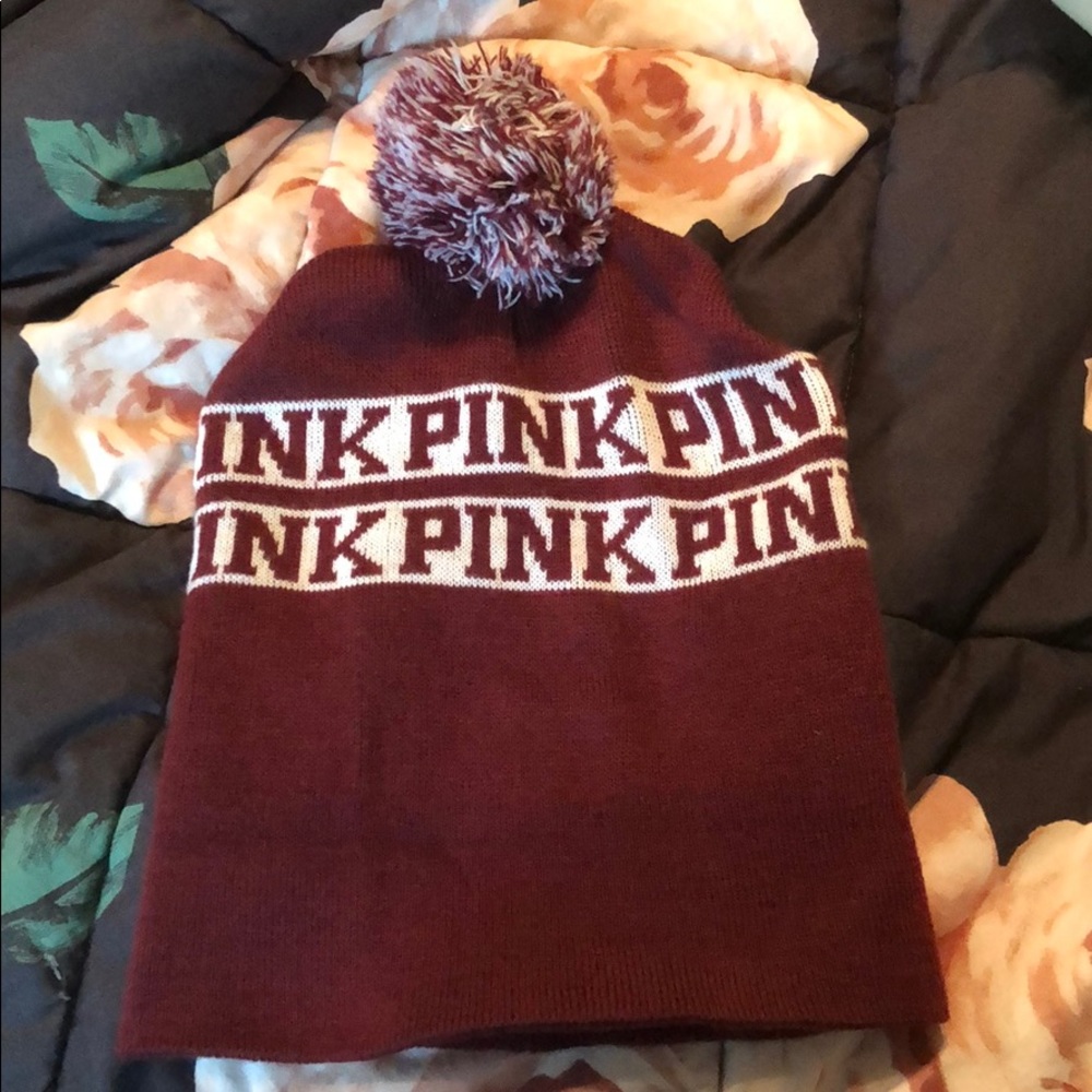 Brand new VS Pink beanie